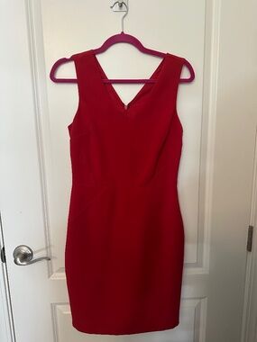 NWT BANANA REPUBLIC - Red Sheath Dress, 2
